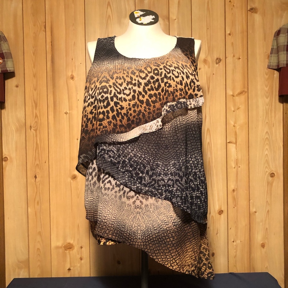 Roz and Ali Leopard print dress